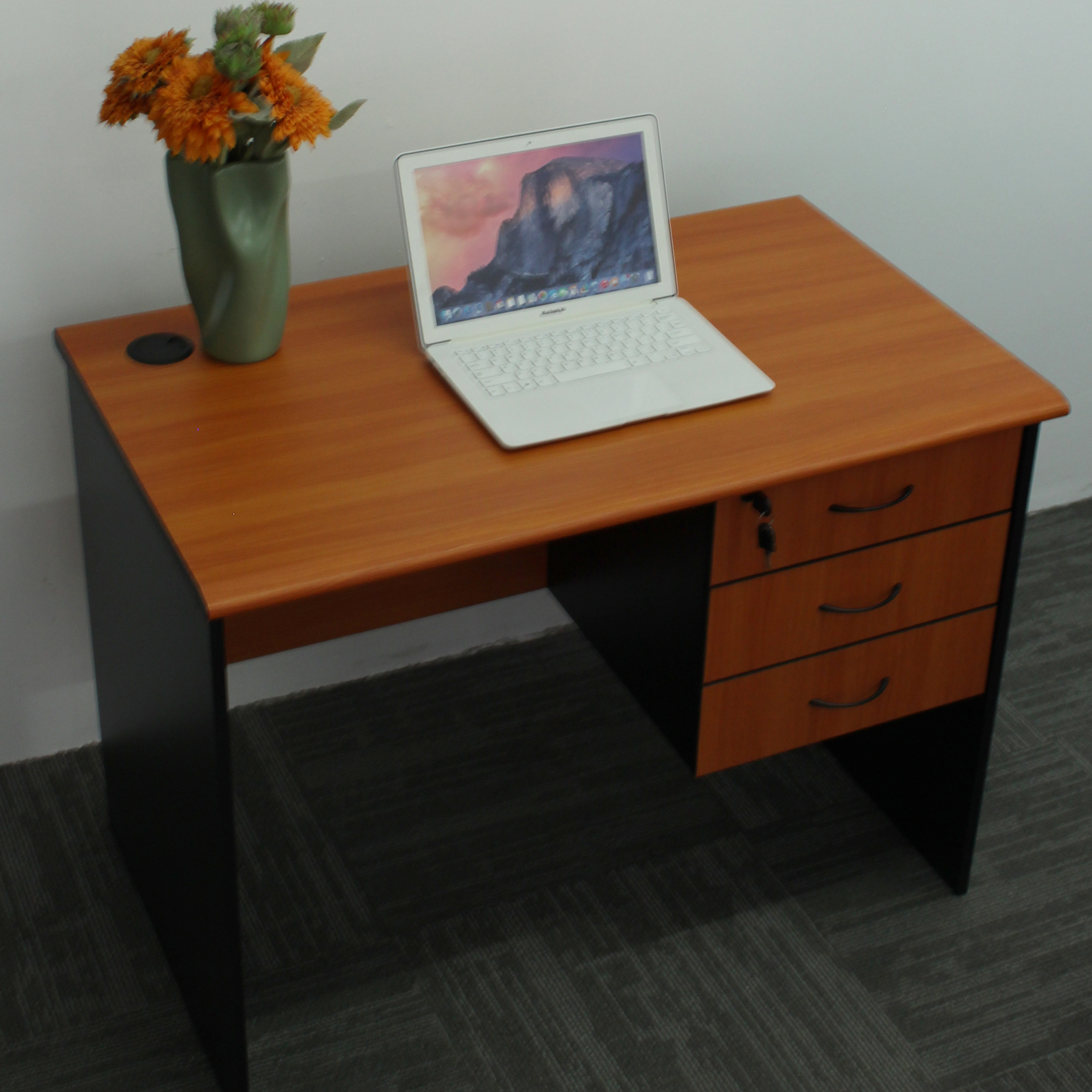 1M office desk with compact design for small offices and workspaces in Nairobi, Kenya