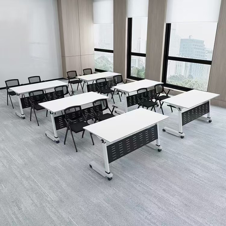 Foldable training table for flexible office training rooms and meeting spaces in Nairobi Kenya