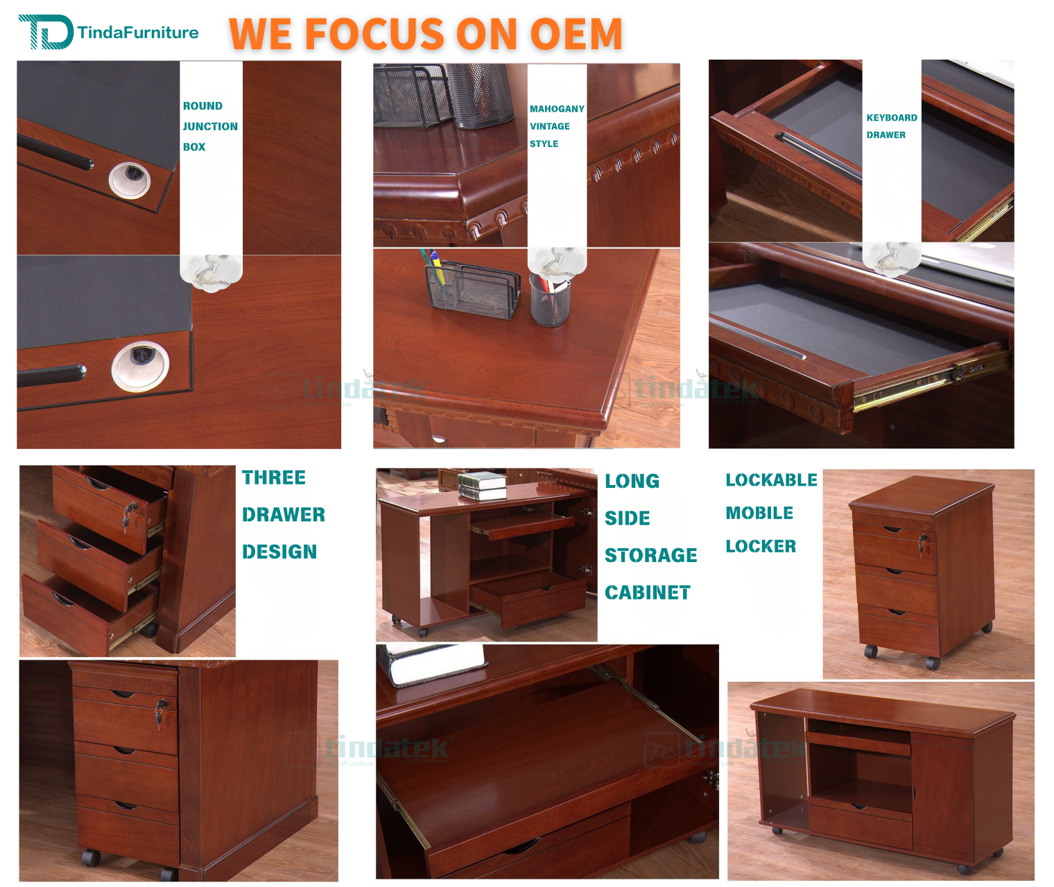 1.6M executive office desk with spacious work surface, storage drawers, and modern professional design in Nairobi, Kenya.
