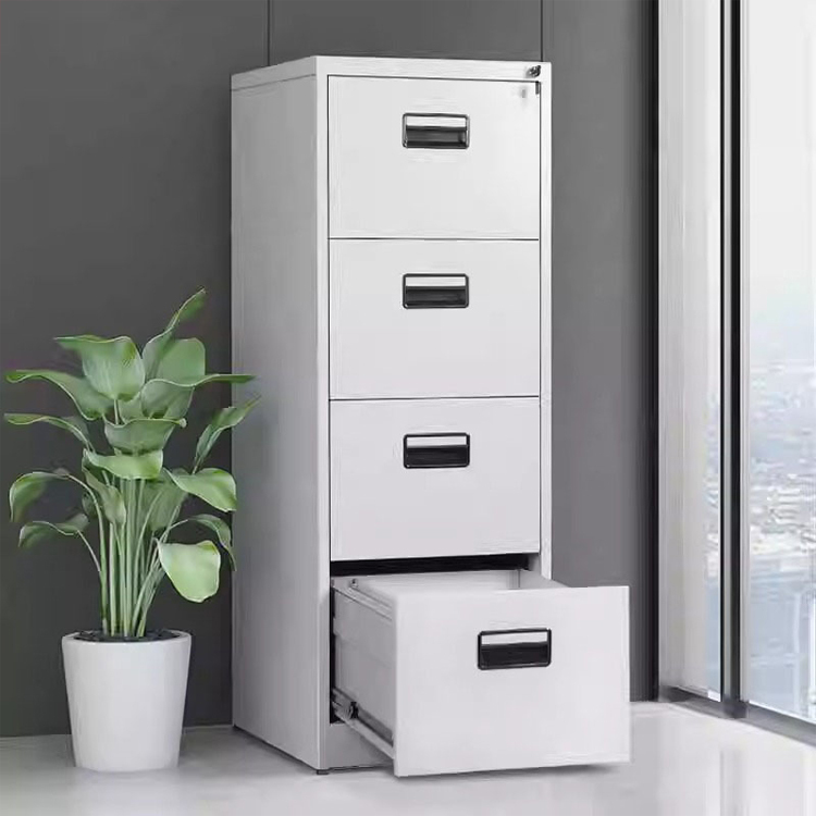 4-drawers filing cabinet for organized document and office file storage in Nairobi, Kenya.