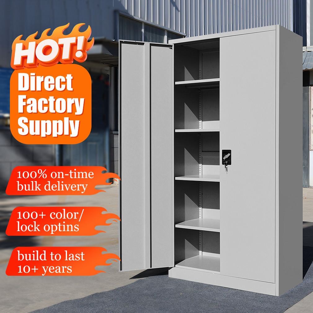 2-door metallic office filing cabinet for document storage in Nairobi, Kenya
