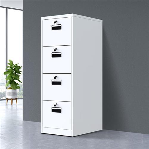 4-drawers filing cabinet with secure storage for organizing office documents and files in Nairobi, Kenya.