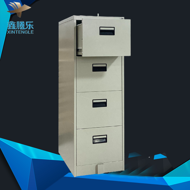 4-drawers filing cabinet with security bar for secure document storage in offices in Nairobi, Kenya.