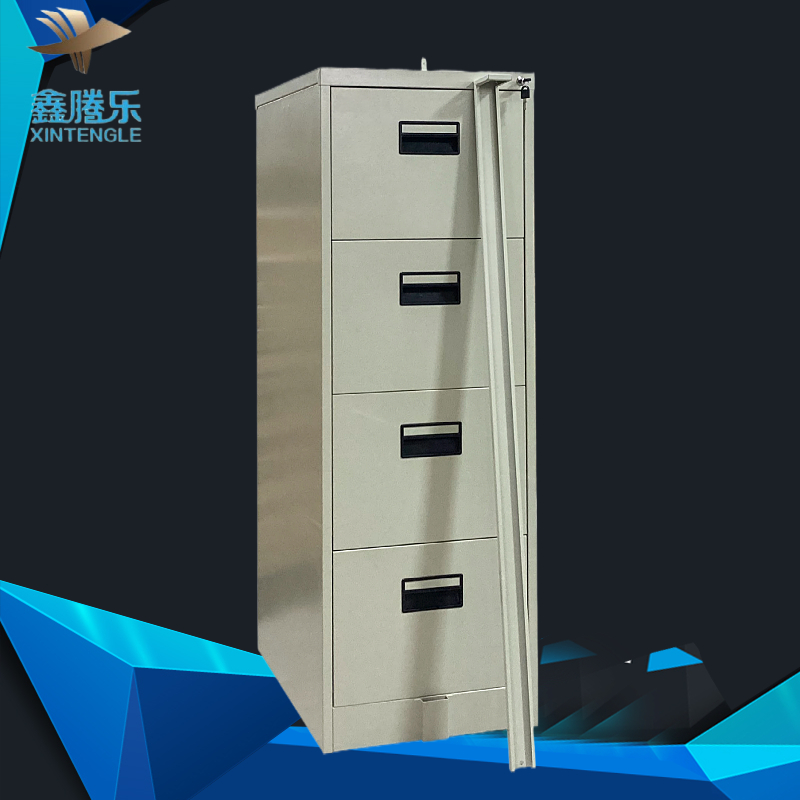 4-drawers filing cabinet with security bar for secure document storage in offices in Nairobi, Kenya.