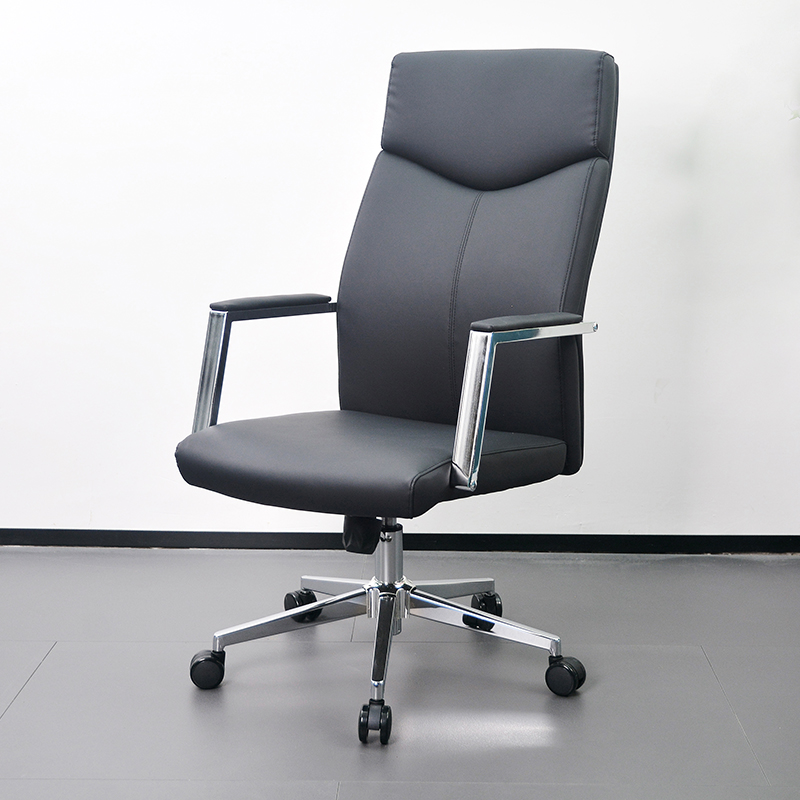 Executive office seat with high-back ergonomic design, comfortable cushioning, adjustable height, and swivel wheels in Nairobi, Kenya.