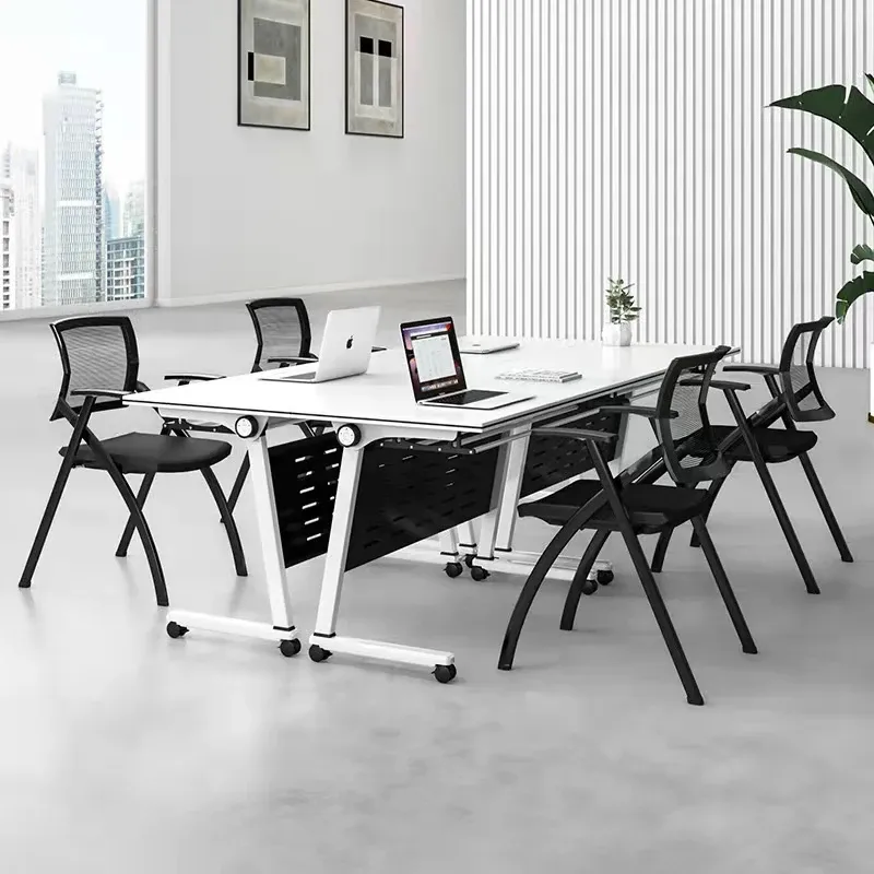 Foldable office desk for flexible and space-saving workspaces in Nairobi, Kenya.