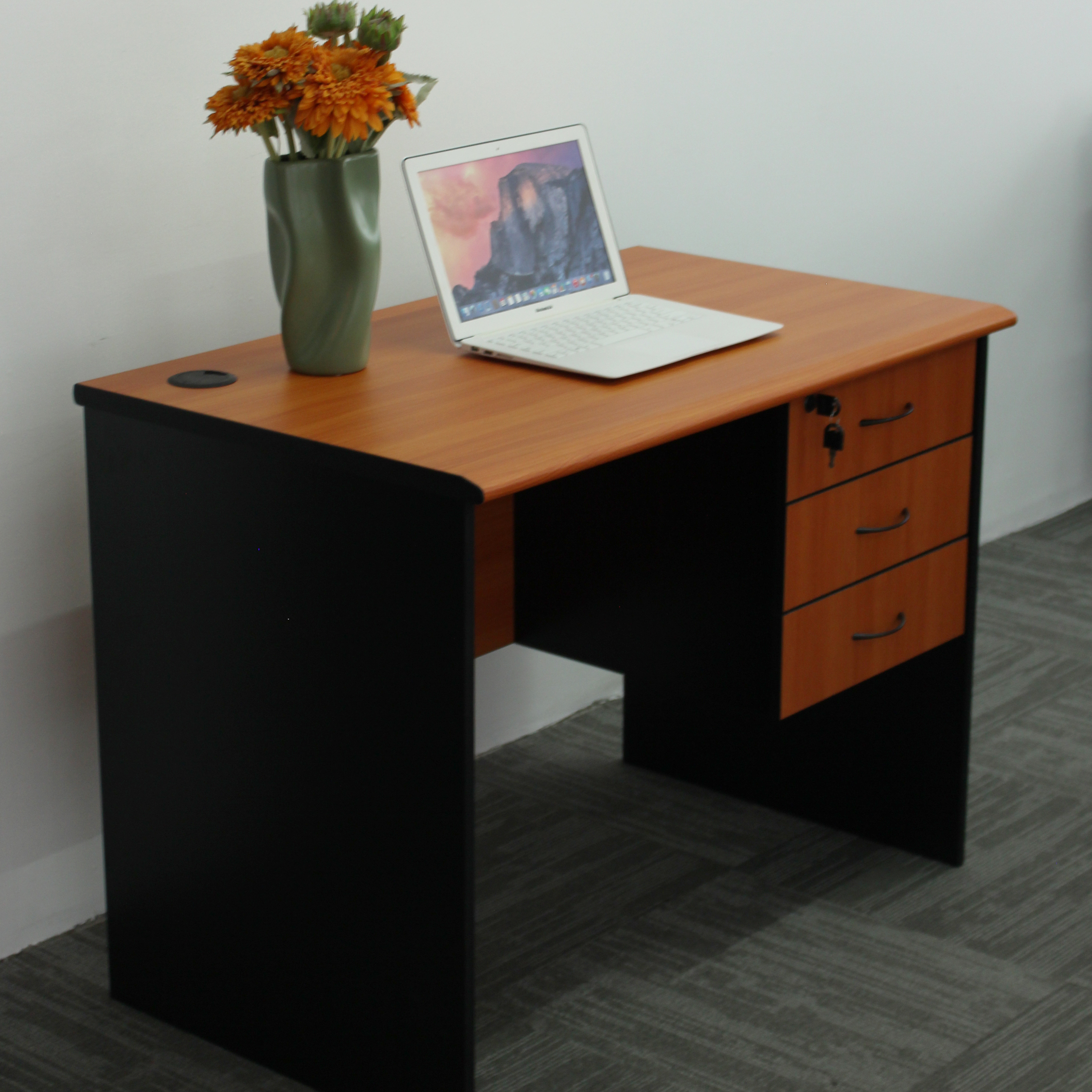 1M office desk with compact design for small offices and workspaces in Nairobi, Kenya