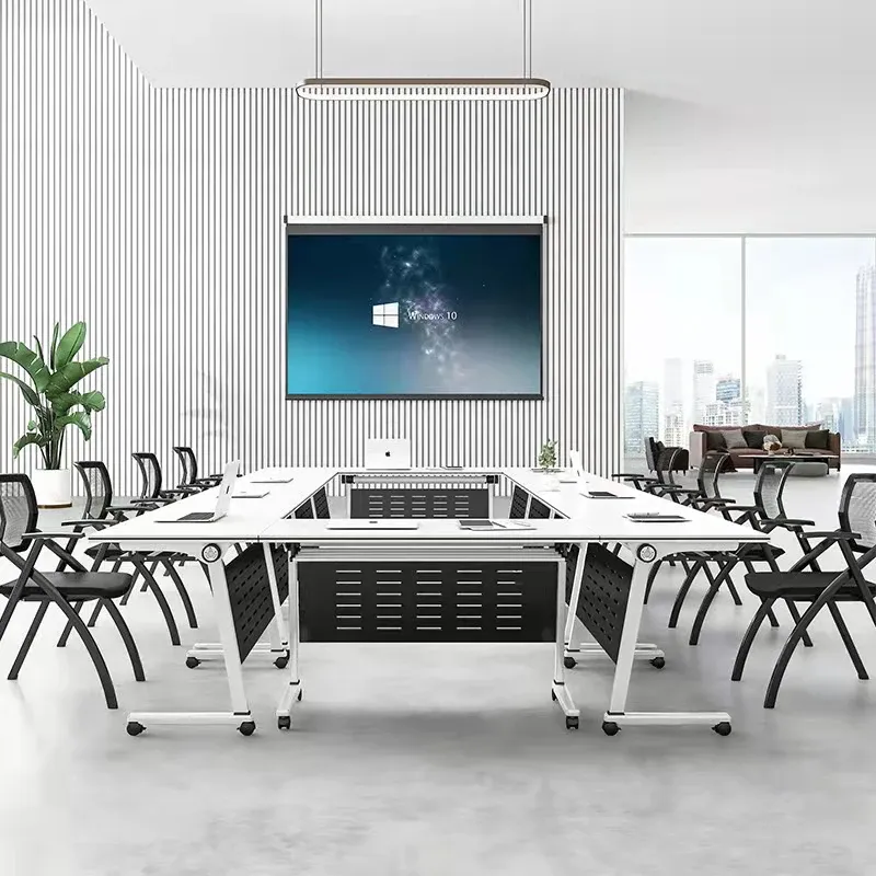 Foldable office desk for flexible and space-saving workspaces in Nairobi, Kenya.