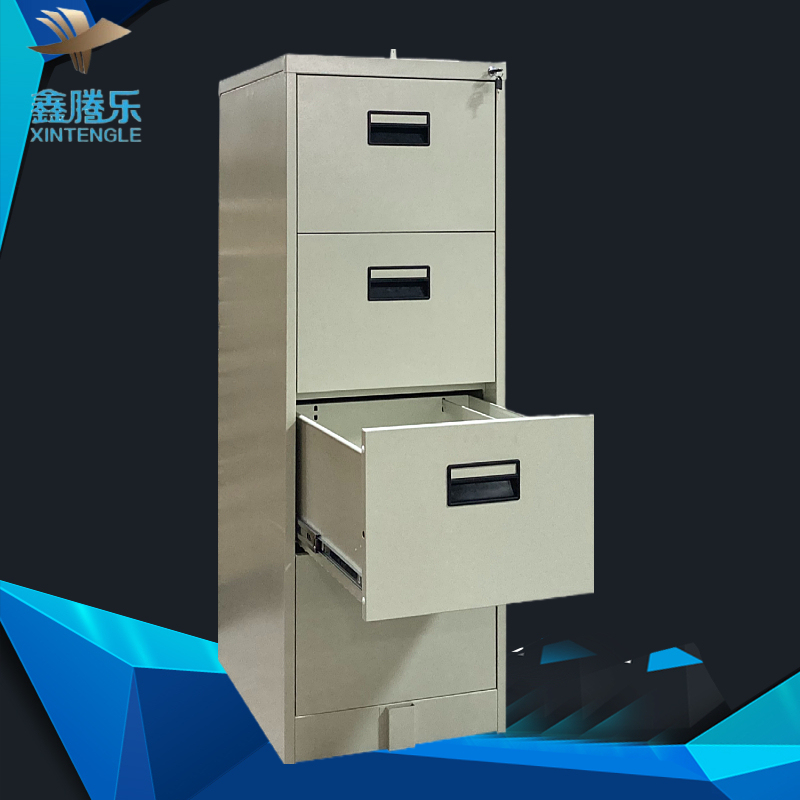 4-drawers filing cabinet with security bar for secure document storage in offices in Nairobi, Kenya.
