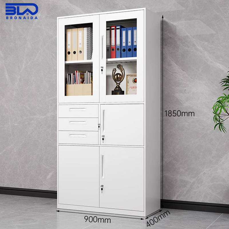 Filing cabinet with integrated safe for secure office document storage in Nairobi, Kenya.