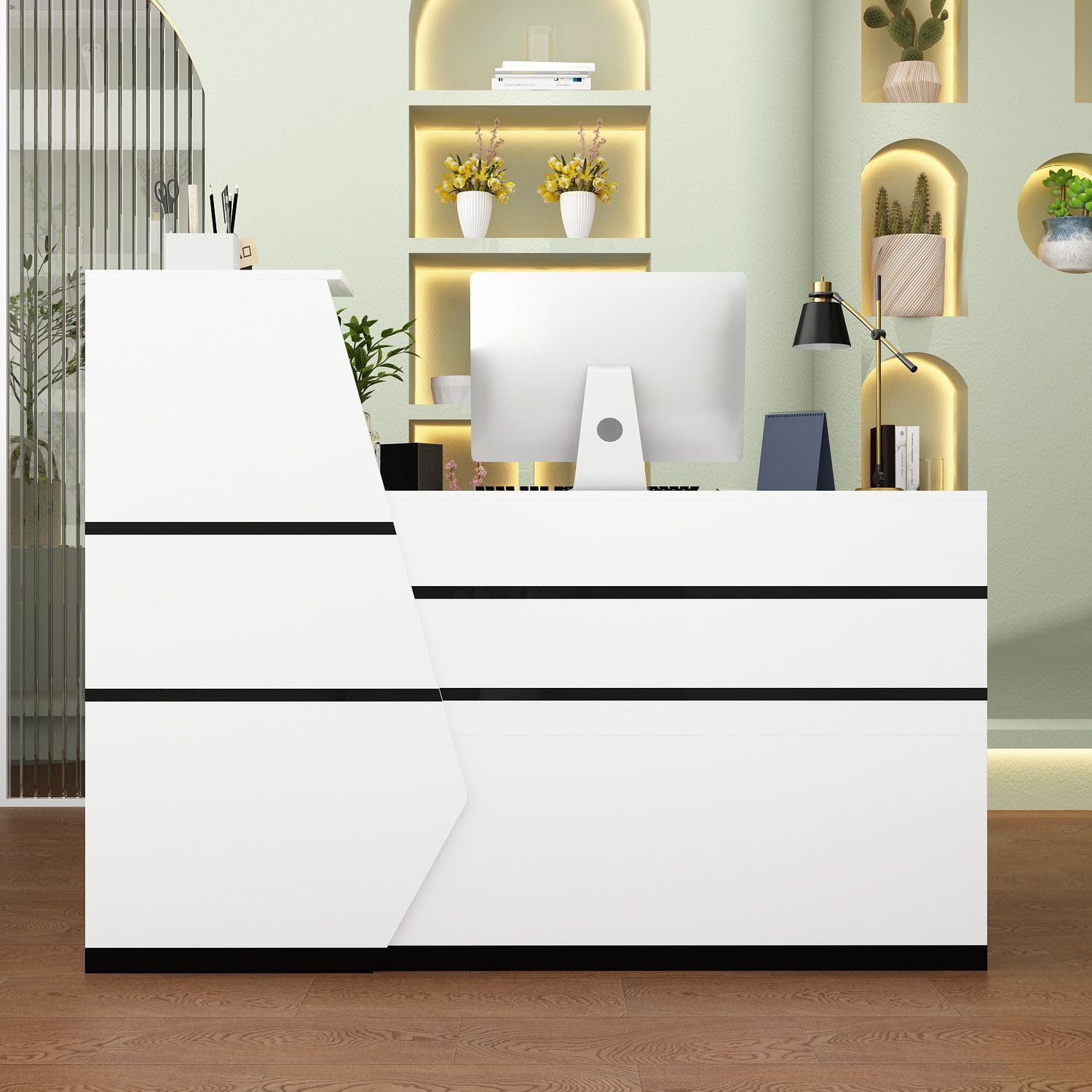 Modern reception office desk for professional offices in Nairobi, Kenya