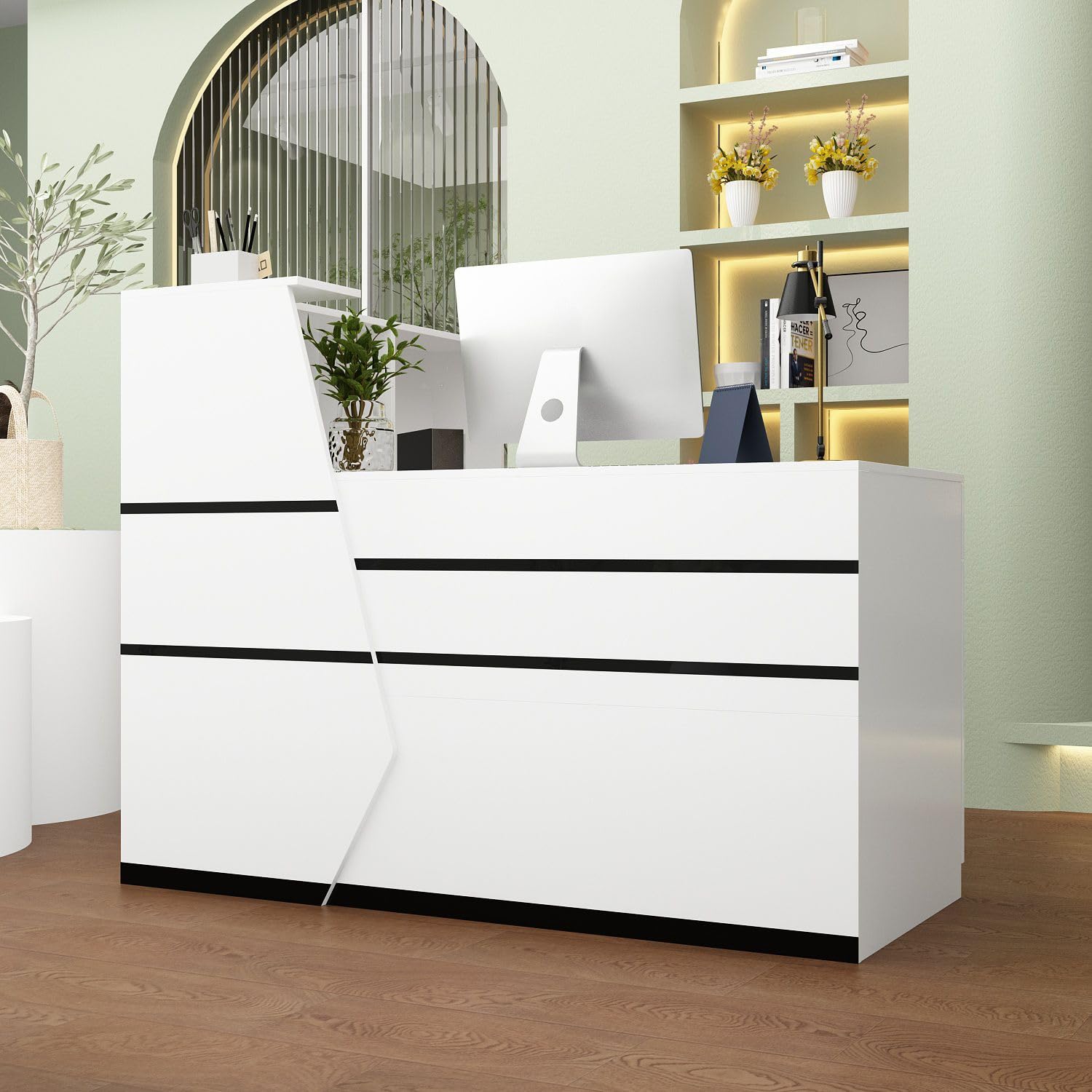 Modern reception office desk for professional offices in Nairobi, Kenya