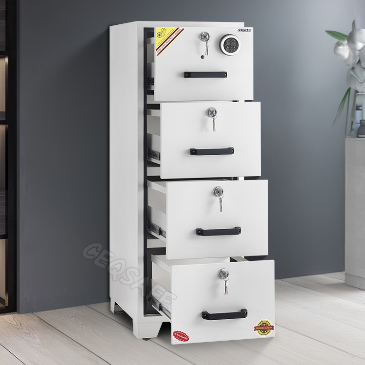 4-drawers fireproof filing cabinet for secure document storage in Nairobi Kenya