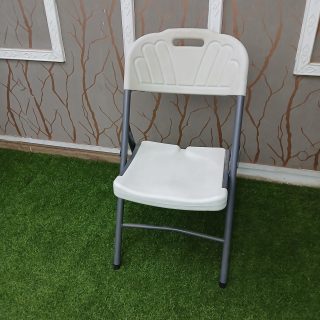 White foldable seat for offices, training rooms, meetings and events in Nairobi Kenya