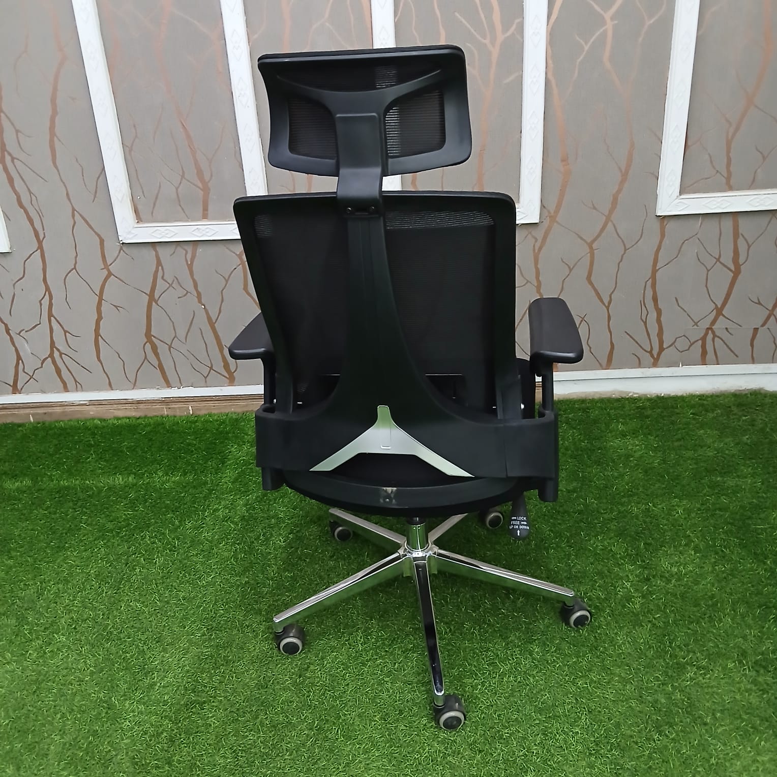 Orthopedic office seat with ergonomic back and lumbar support for comfortable office use in Nairobi Kenya