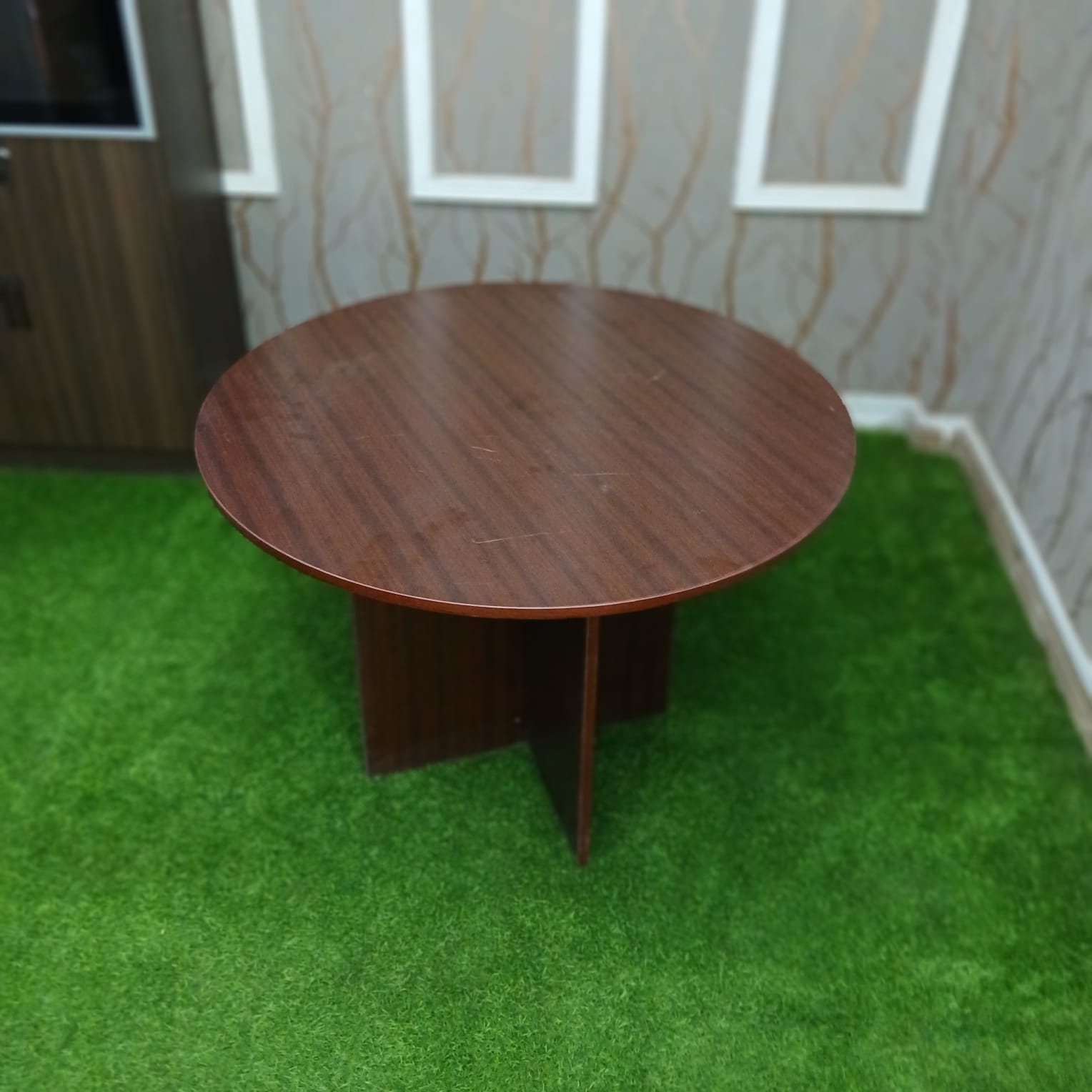 Round conference table with modern professional design for office meetings in Nairobi Kenya