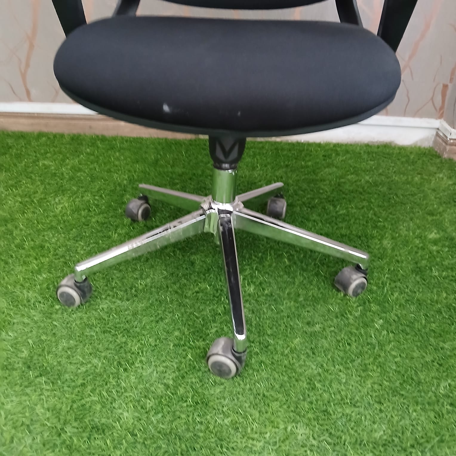 Orthopedic office seat with ergonomic back and lumbar support for comfortable working in Nairobi Kenya