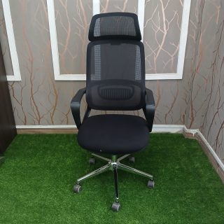 Orthopedic office seat with ergonomic back and lumbar support for comfortable working in Nairobi Kenya