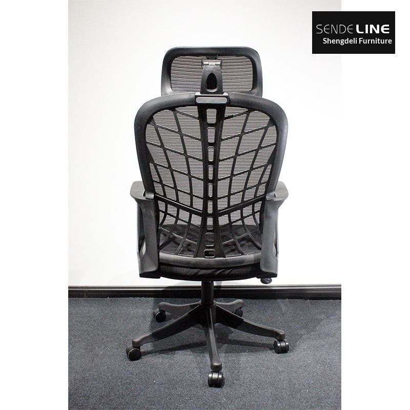 Orthopedic office seat with ergonomic back support and adjustable design for comfortable long-hour office use in Nairobi, Kenya.