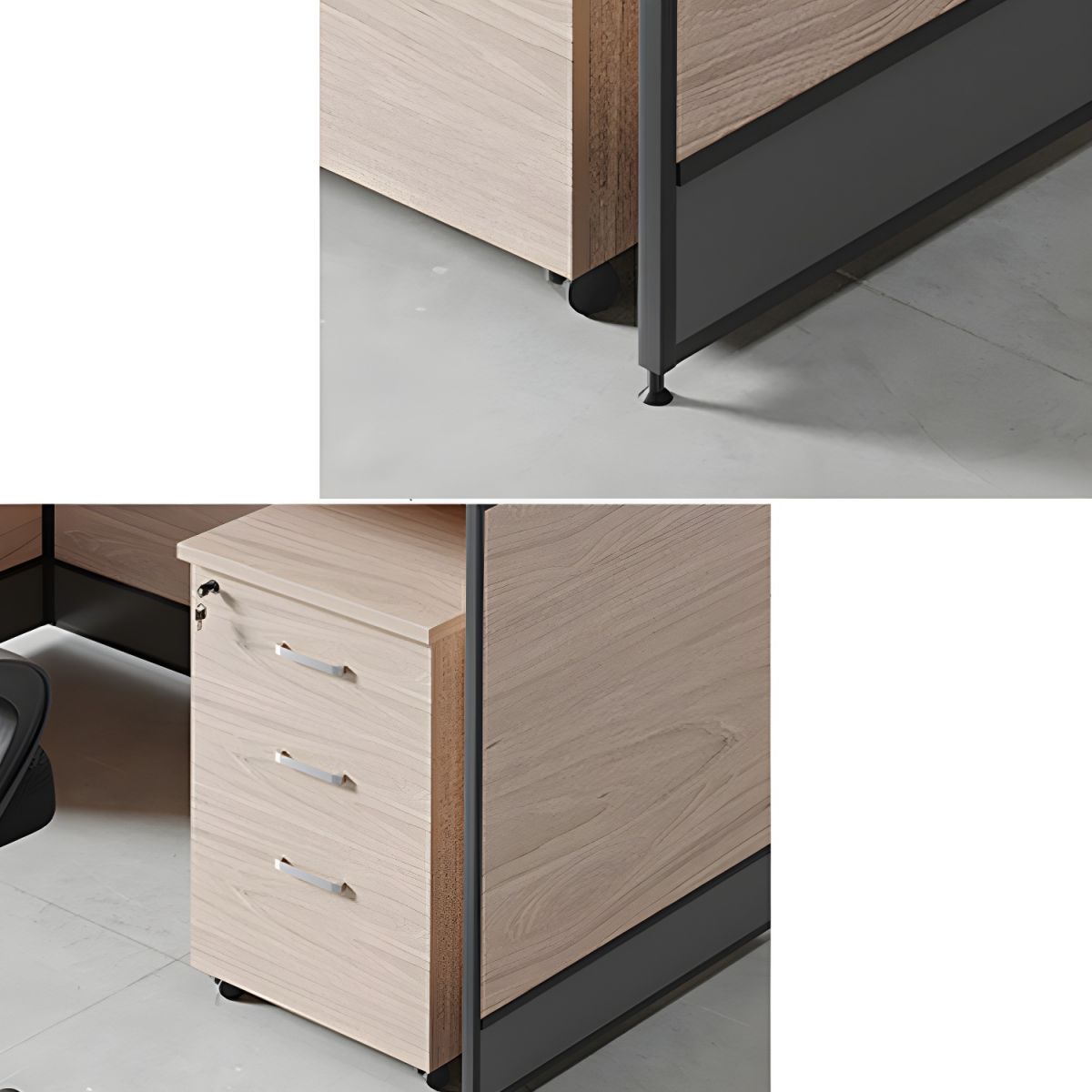 1-Way office workstation – modern single-user office desk for professional workplaces in Nairobi Kenya