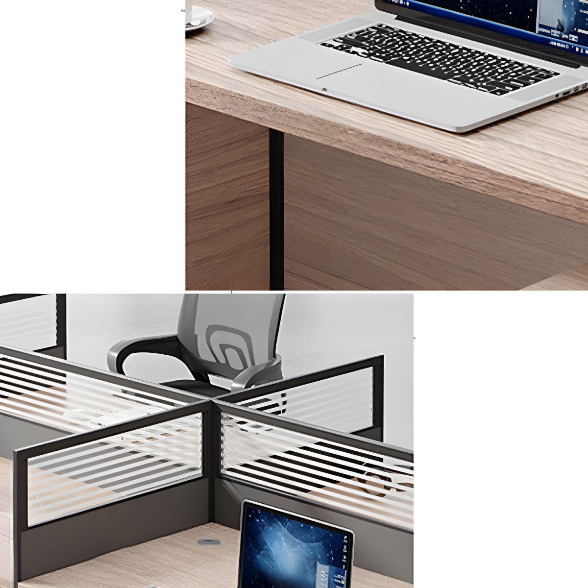 1-Way office workstation – modern single-user office desk for professional workplaces in Nairobi Kenya