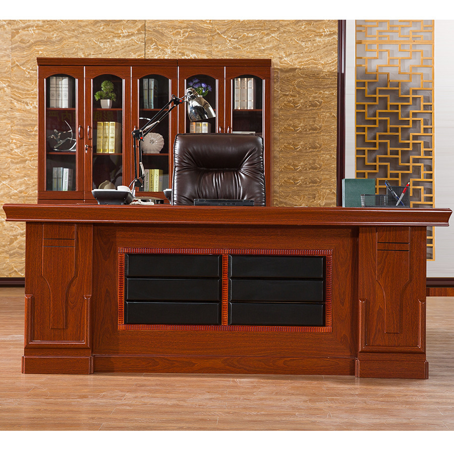 1.6M Mahogany Executive Office Desk – Elegant and Spacious Executive Workspace in Nairobi Kenya