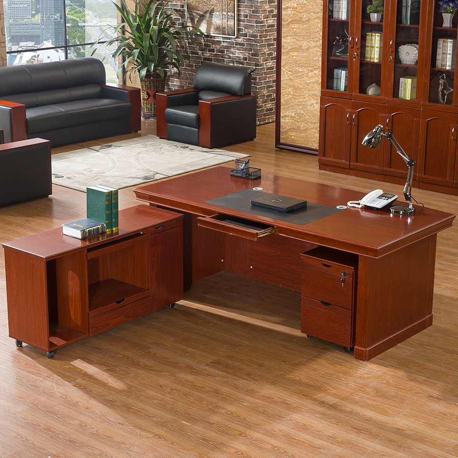 1.6M Mahogany Executive Office Desk – Elegant and Spacious Executive Workspace in Nairobi Kenya