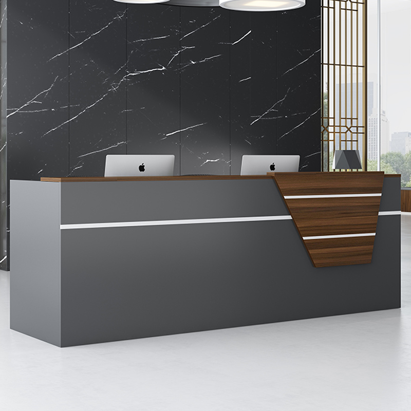 2M Reception Desk – Modern Office Reception Counter for Professional Workspaces in Nairobi Kenya