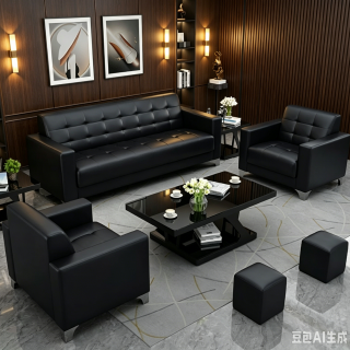 5-Seater Waiting Sofa – Spacious Comfortable Reception and Office Lounge Sofa for Modern Waiting Areas in Nairobi, Kenya