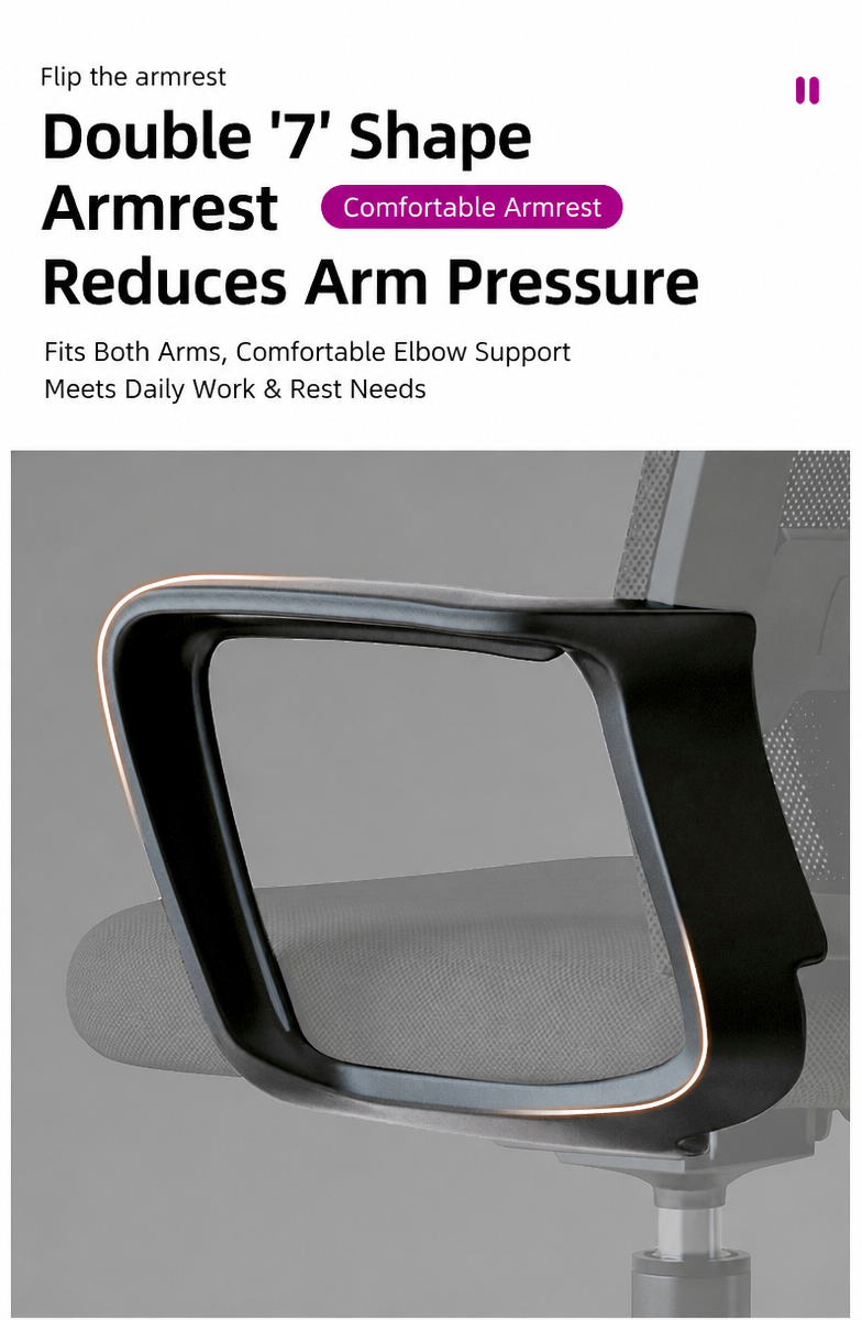 Ergonomic secretarial office seat with supportive backrest and comfortable design at a professional workstation in Nairobi, Kenya