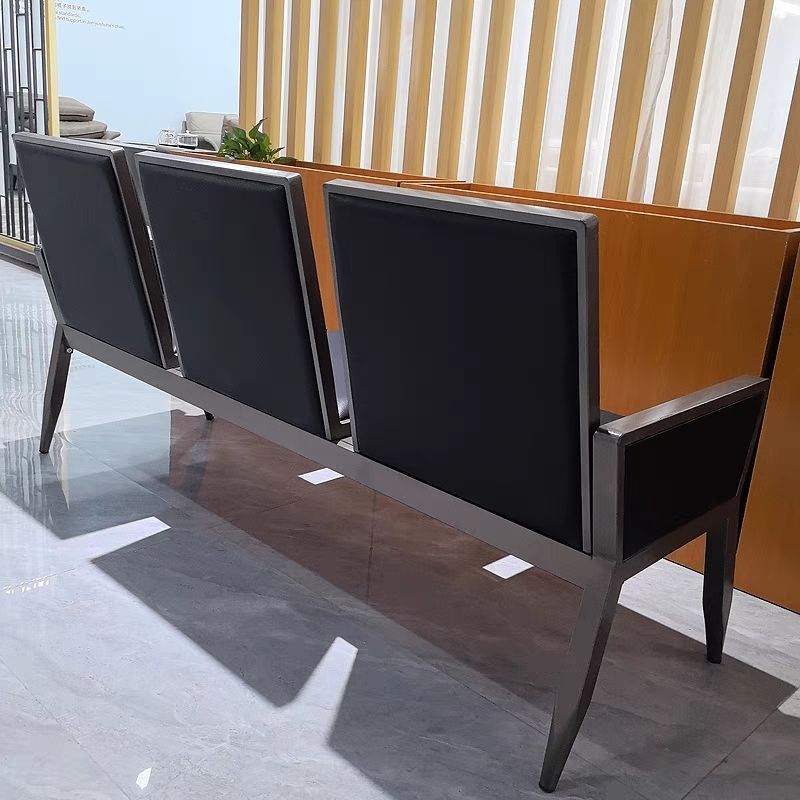 4-Link Padded Office Waiting Bench Comfortable and Stylish Reception Seating in Nairobi Kenya