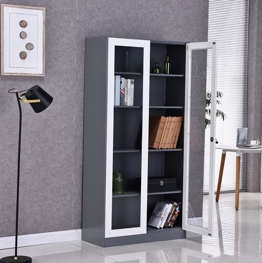 Full Glass Filing Cabinet – Modern Office Storage Cabinet for Files and Documents in Nairobi Kenya