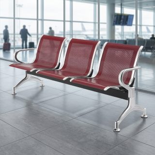 3-Link Non-Padded Office Waiting Bench in Nairobi Kenya