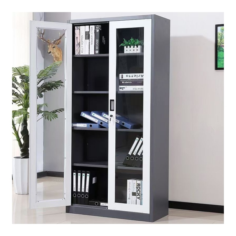 Full Glass Filing Cabinet – Modern Office Storage Cabinet for Files and Documents in Nairobi Kenya