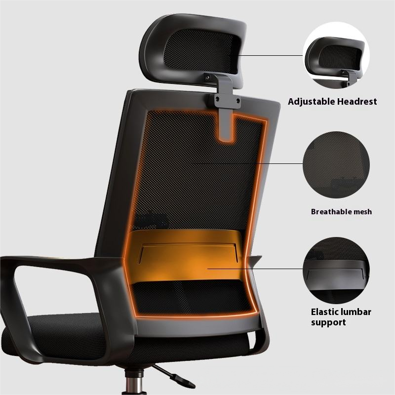 Ergonomic orthopedic office seat with supportive backrest and comfortable cushioning in a modern medical office in Nairobi, Kenya.