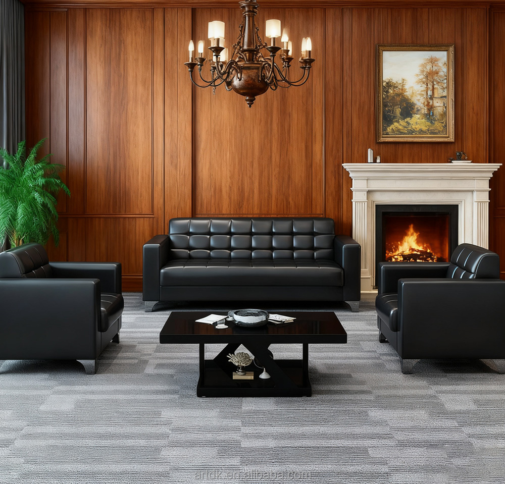 5-Seater Waiting Sofa – Spacious Comfortable Reception and Office Lounge Sofa for Modern Waiting Areas in Nairobi, Kenya