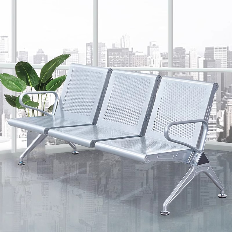 3-Link Non-Padded Waiting Bench for offices and reception areas in Nairobi Kenya