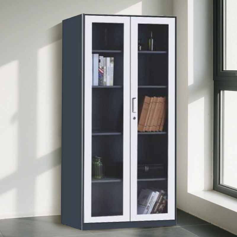 Full Glass Filing Cabinet – Modern Office Storage Cabinet for Files and Documents in Nairobi Kenya
