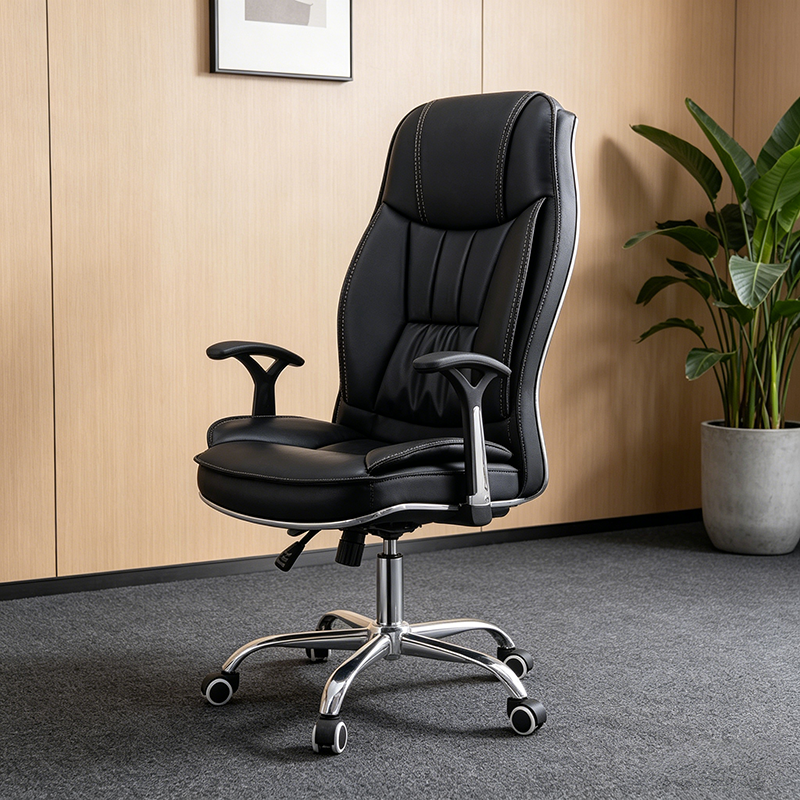 Premium ergonomic executive office seat with supportive backrest and stylish design in a modern office in Nairobi, Kenya