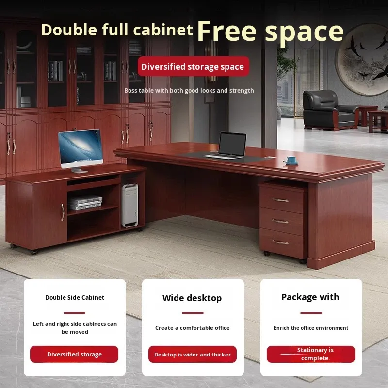 1.8M Executive Office Desk – Spacious Modern Executive Workstation with Premium Professional Design in Nairobi, Kenya