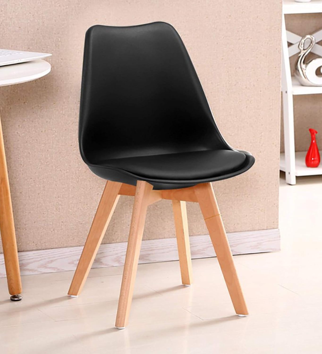 Black Eames Padded Office Visitors Seat in Nairobi, Kenya