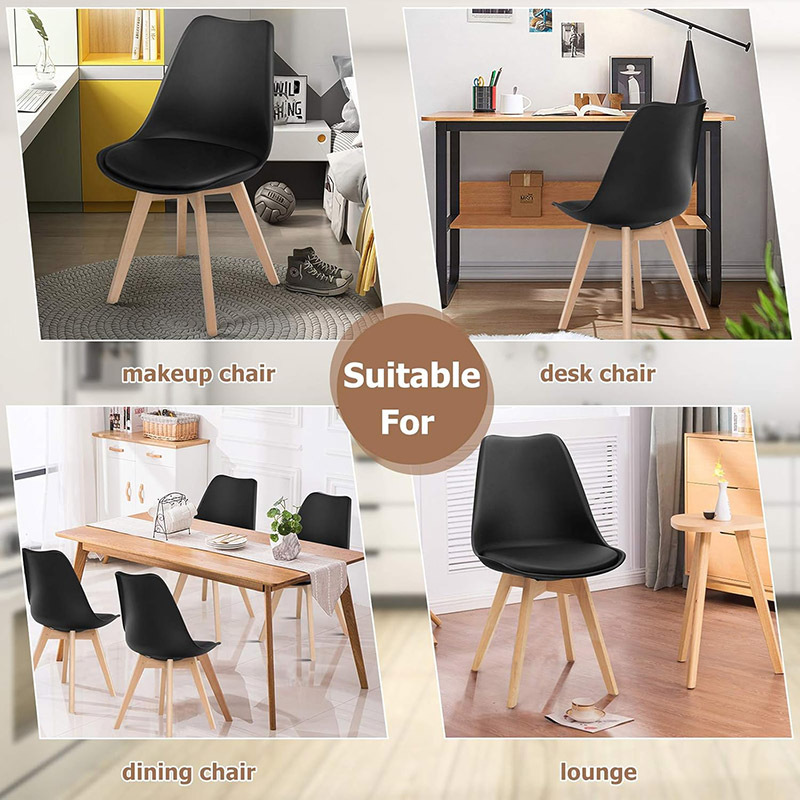 Black Eames Padded Office Visitors Seat in Nairobi, Kenya