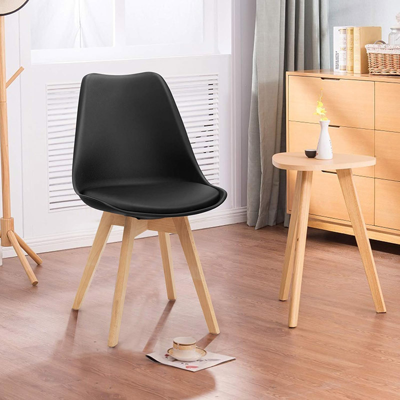 Black Eames Padded Office Visitors Seat in Nairobi, Kenya