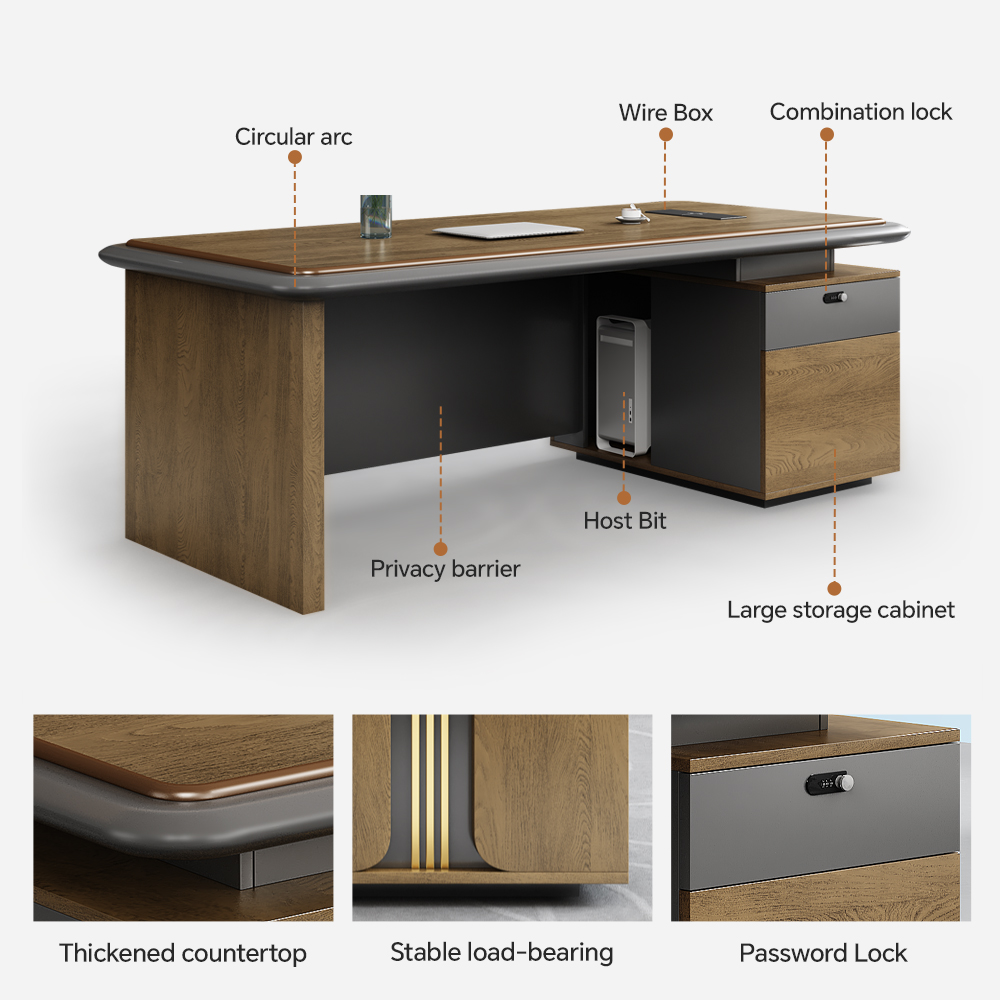 1.6M Modern Executive Office Desk for Professional Workspaces in Nairobi Kenya