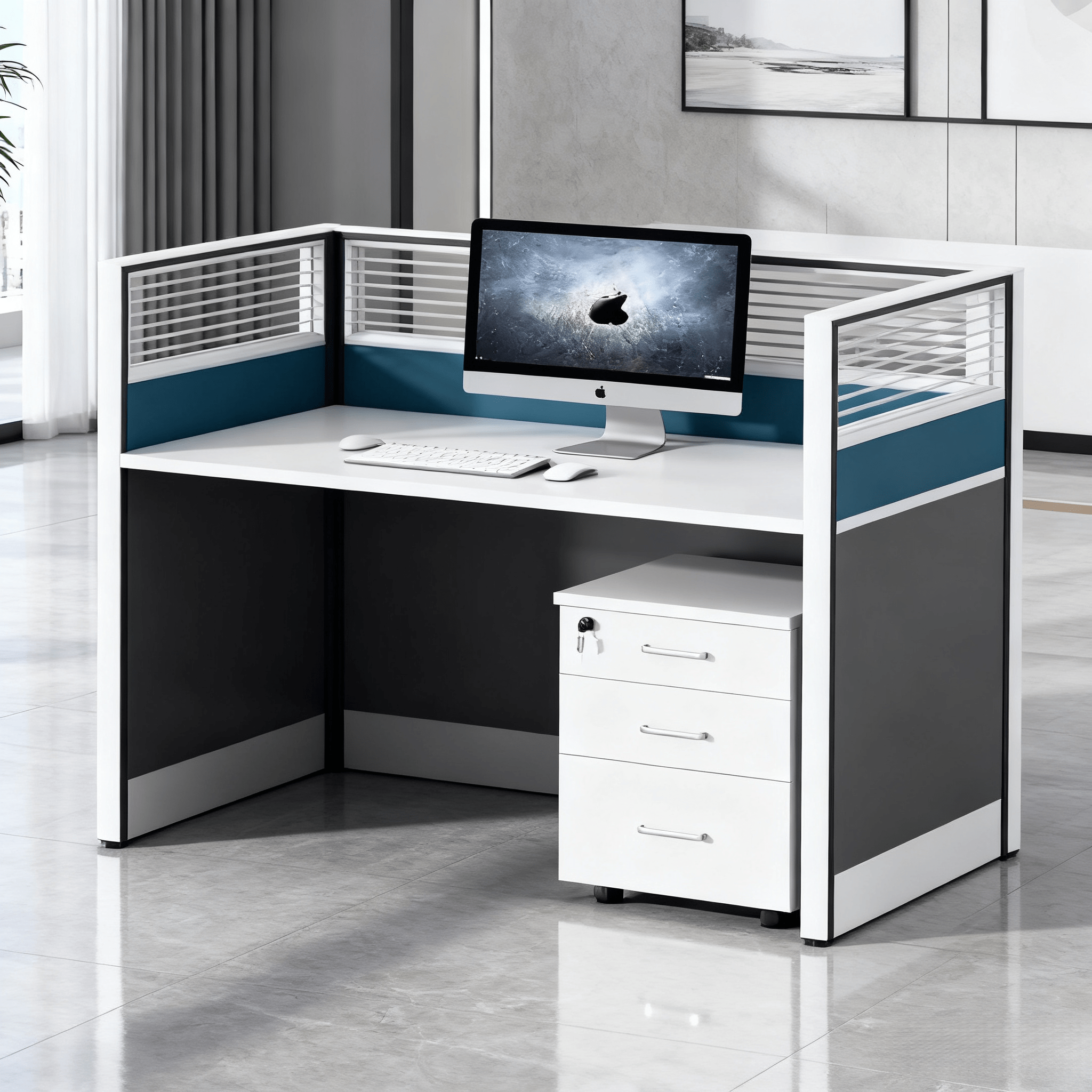 Modern and Space-Saving Office Desk for Individual Workspaces in Nairobi, Kenya