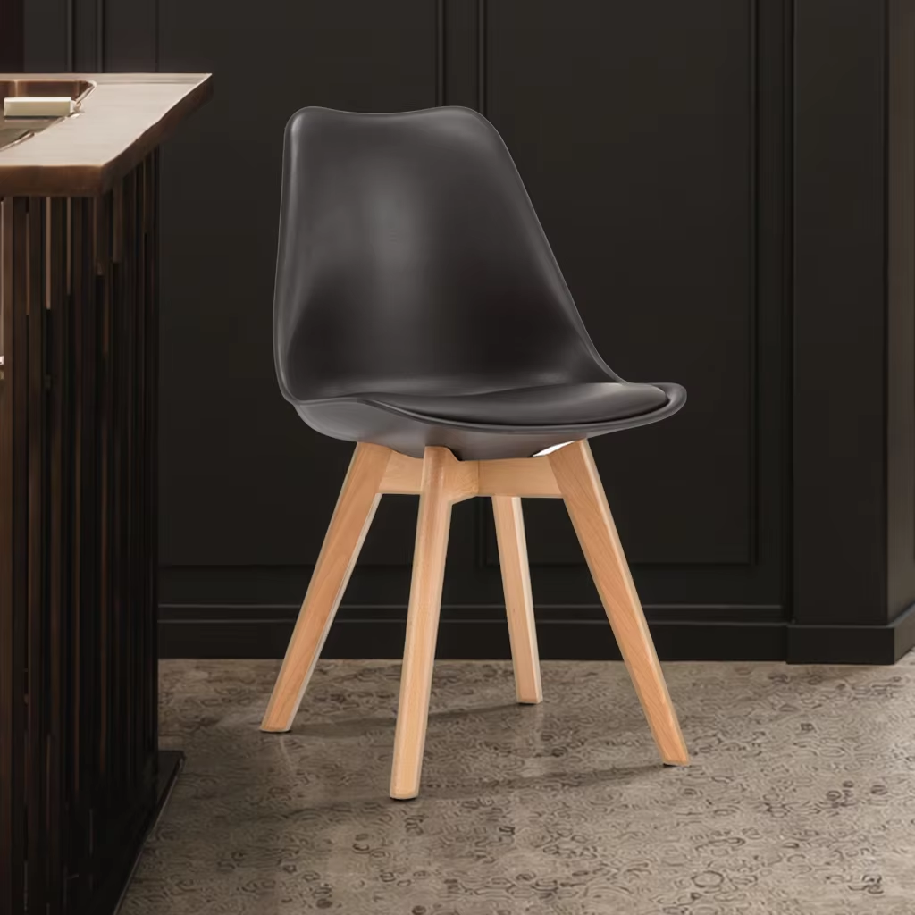 Black Eames Padded Office Visitors Seat in Nairobi, Kenya