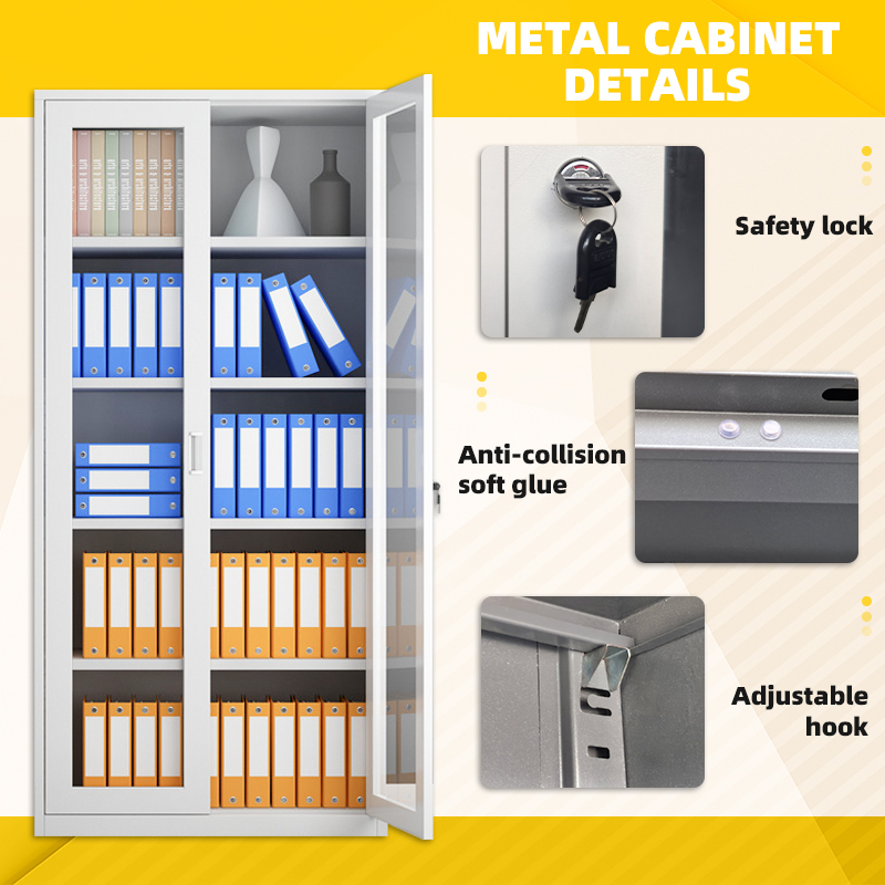Full Glass Metallic Office Filing Cabinet in Nairobi Kenya