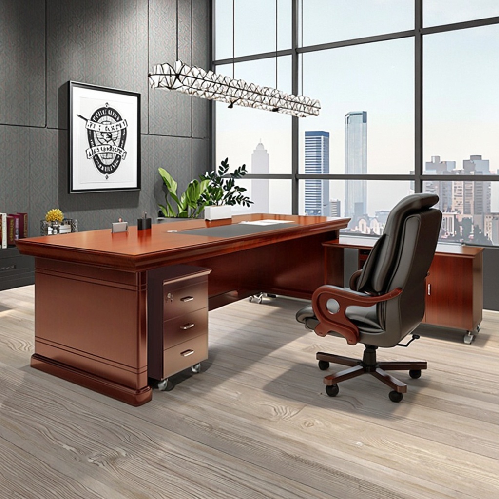 2M Mahogany Finish Executive Office Desk in Nairobi, Kenya