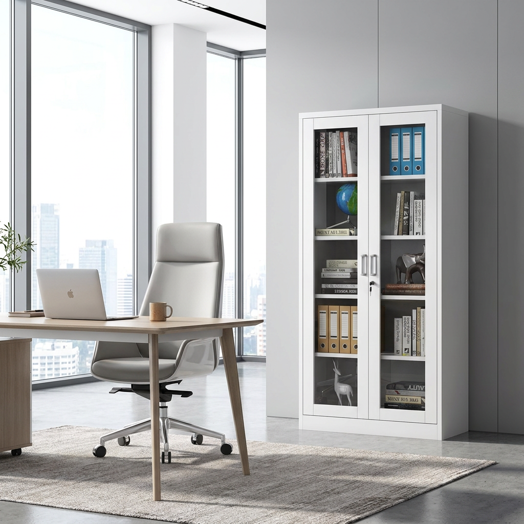 Full Glass Metallic Office Filing Cabinet in Nairobi Kenya