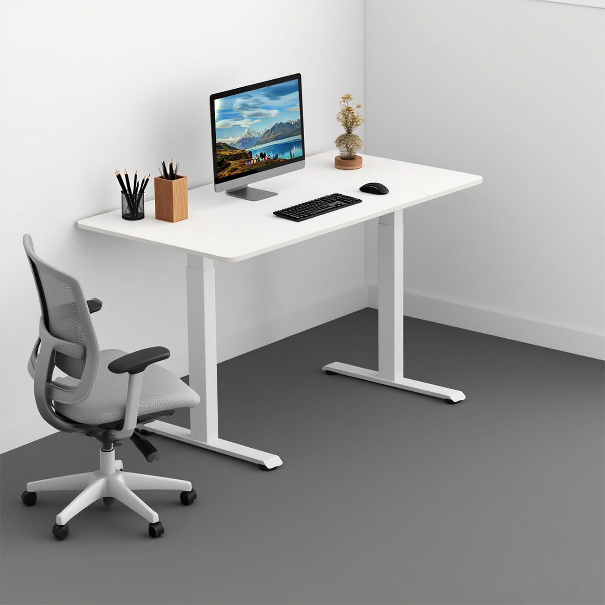 1.2M Height Adjustable Electric Office Table in Nairobi, Kenya